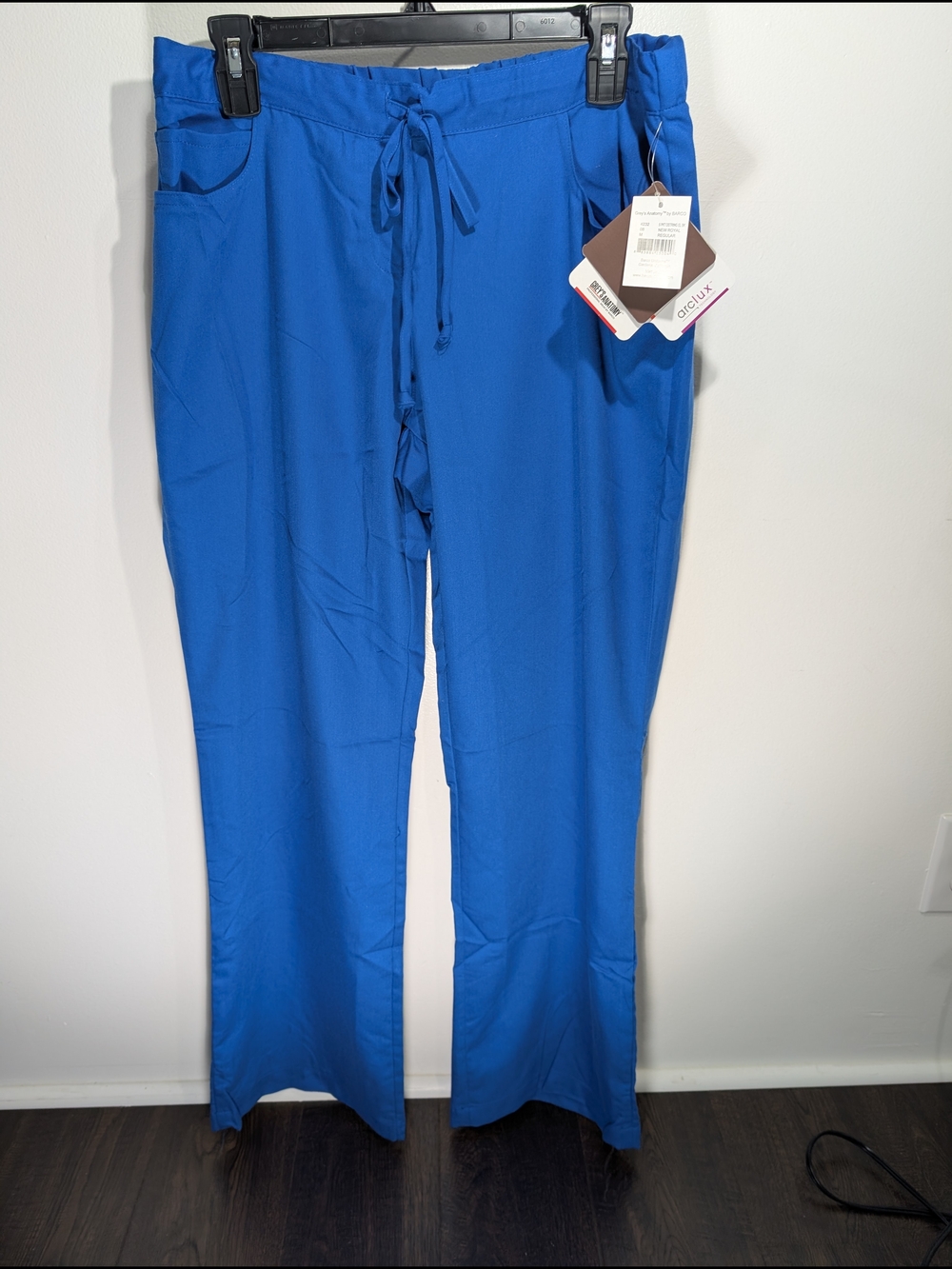 Grey's Anatomy Classic Riley Scrub Pant New Royal Medium New With Tags (0017)